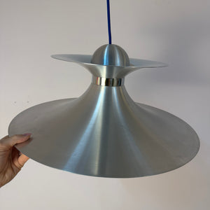 Lamellenlampe silber aus Dänemark