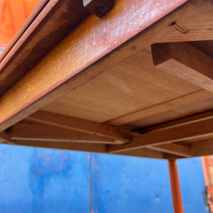 Kleiner ausziehbarer Esstisch Teak aus Dänemark