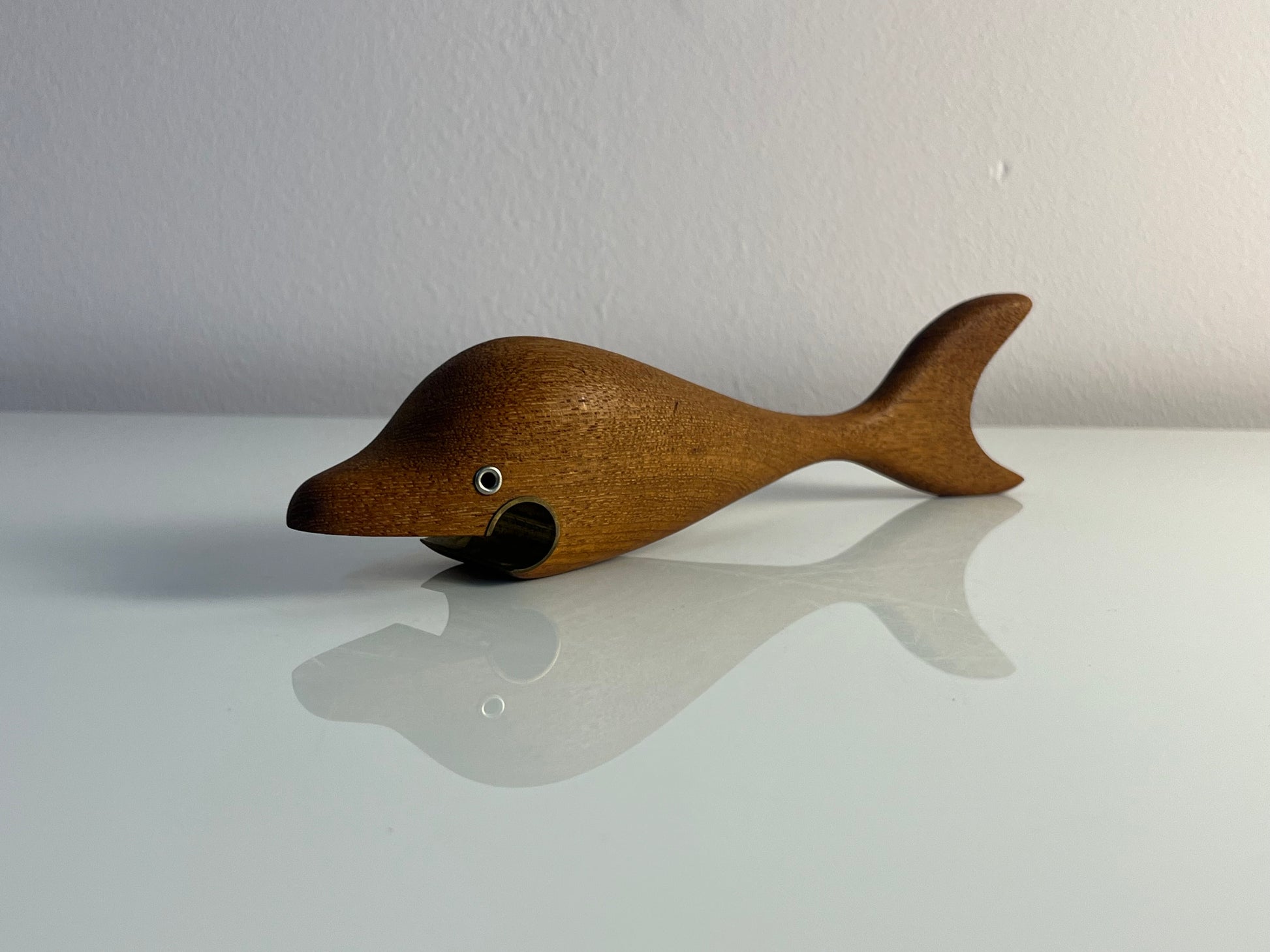 Flaschenöffner Fisch Teak aus Dänemark