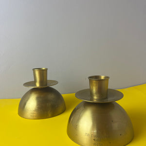 Kerzenständer Messing von Ystad-Metall