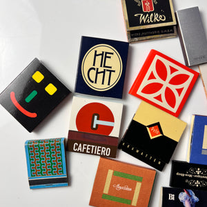 Set: Vintage Streichhölzer Grafik