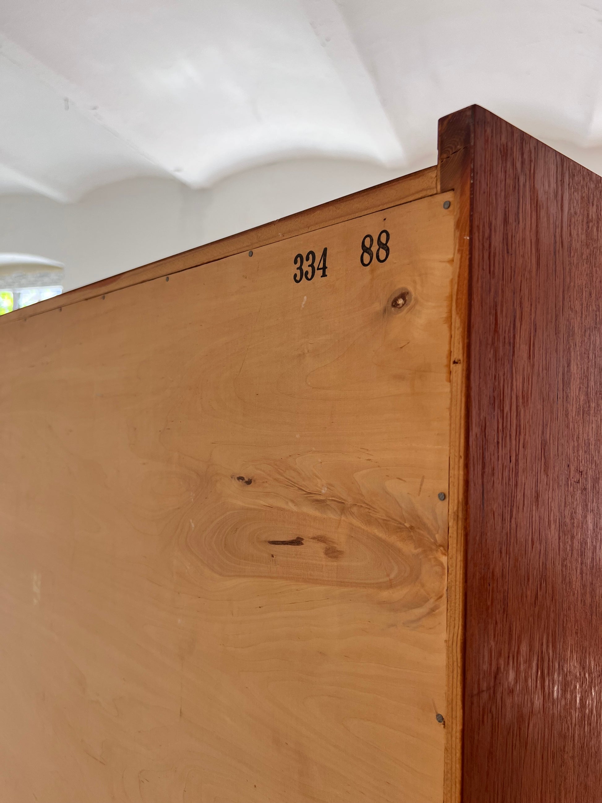 Bücherregal Teak mit Sekretär & Ausziehplatte von Johannes Sorth für Nexø