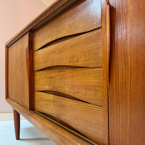 Sideboard Teak von Gunni Omann für Aco aus Dänemark
