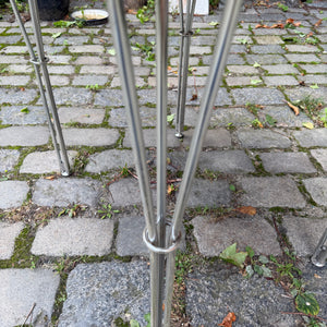 Esstisch Teak mit Hairpinlegs aus Dänemark