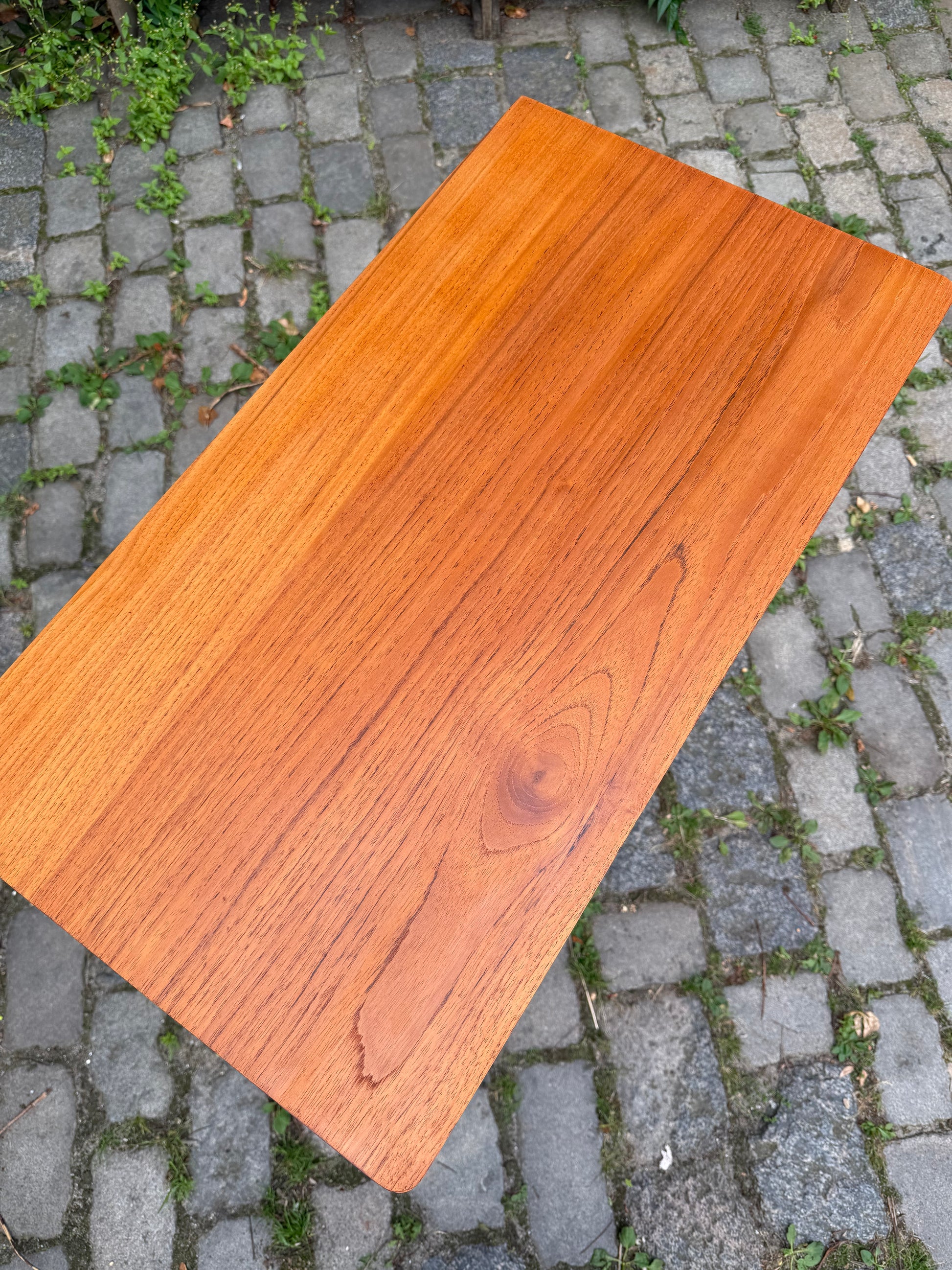 Kommode Teak mit Muschelgriffen aus Dänemark