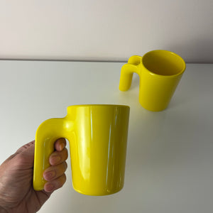 Set: 2x Tasse gelb von Ole Jensen für Room Copenhagen