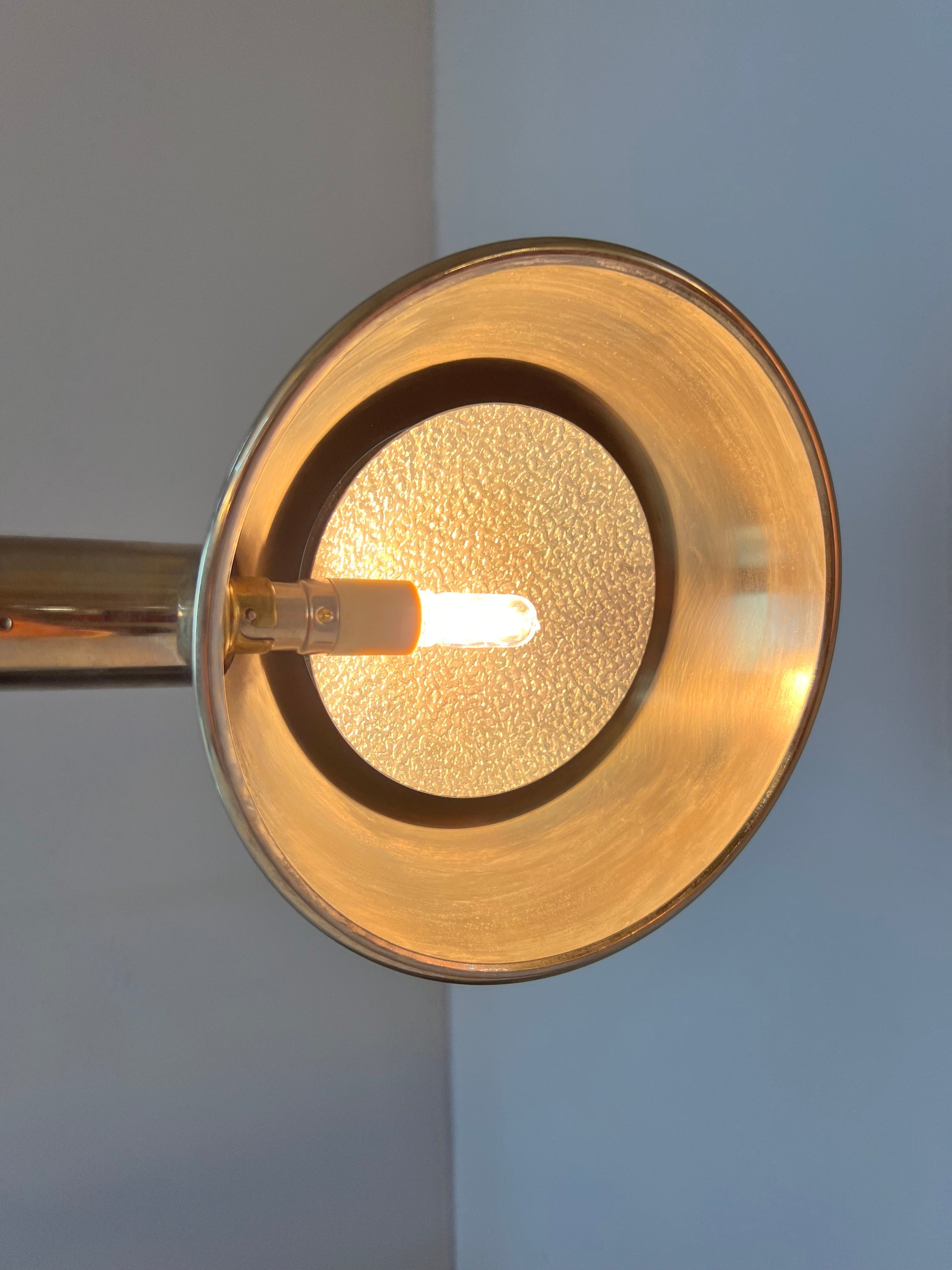 Schreibtischlampe BEA DS silber vernickelt von Florian Schulz Design