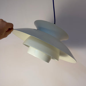 Lamellenlampe weiß aus Dänemark