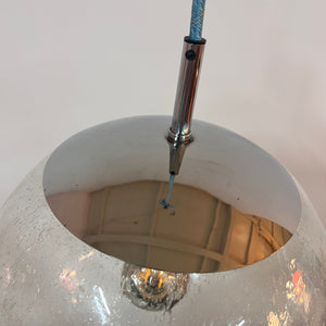 Kugellampe Glas Chrom von Hustadt Leuchten