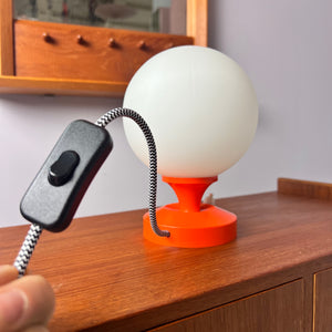 Tischlampe Opalkugel
