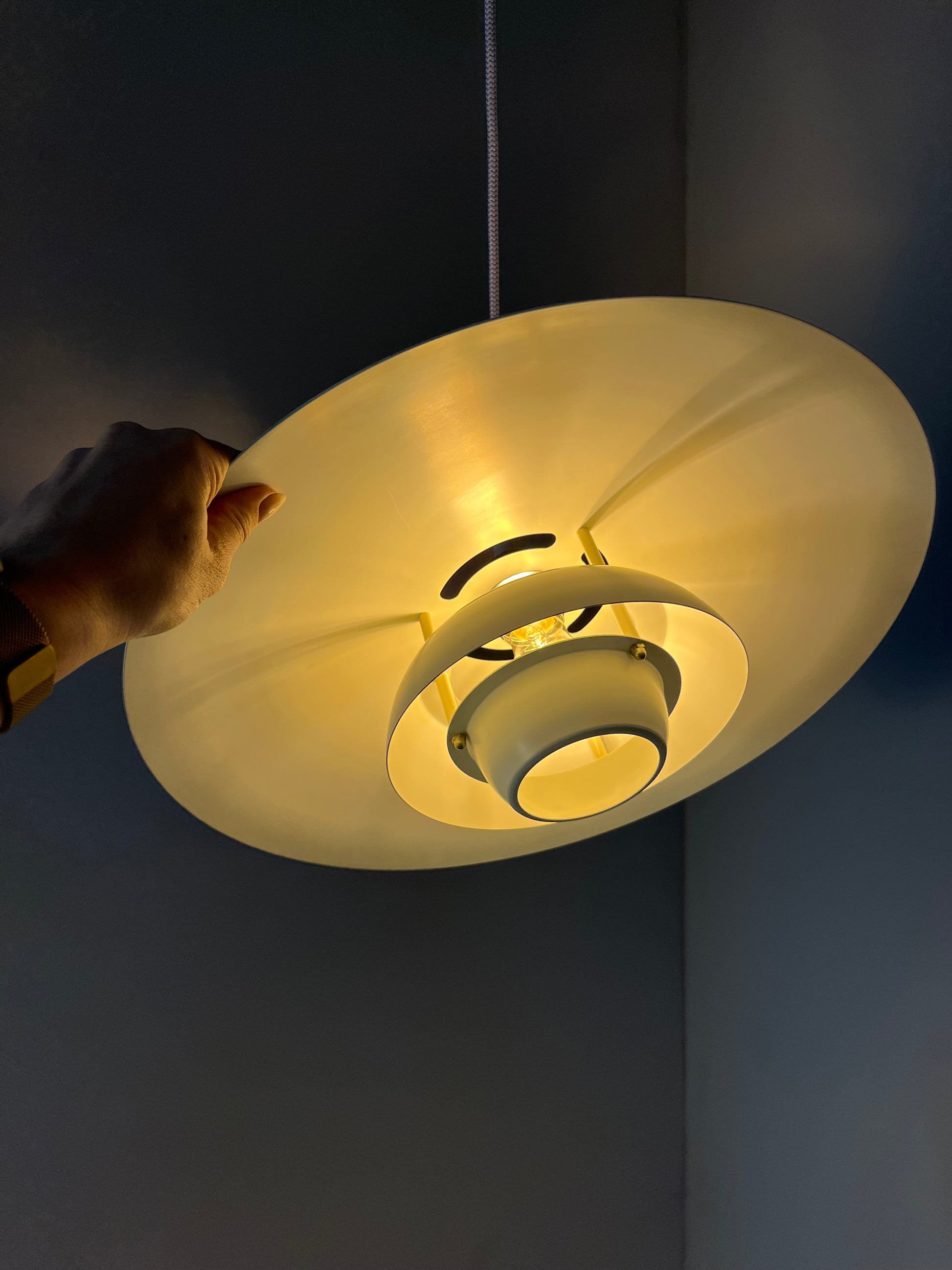 Lamellenlampe weiß von EL Light
