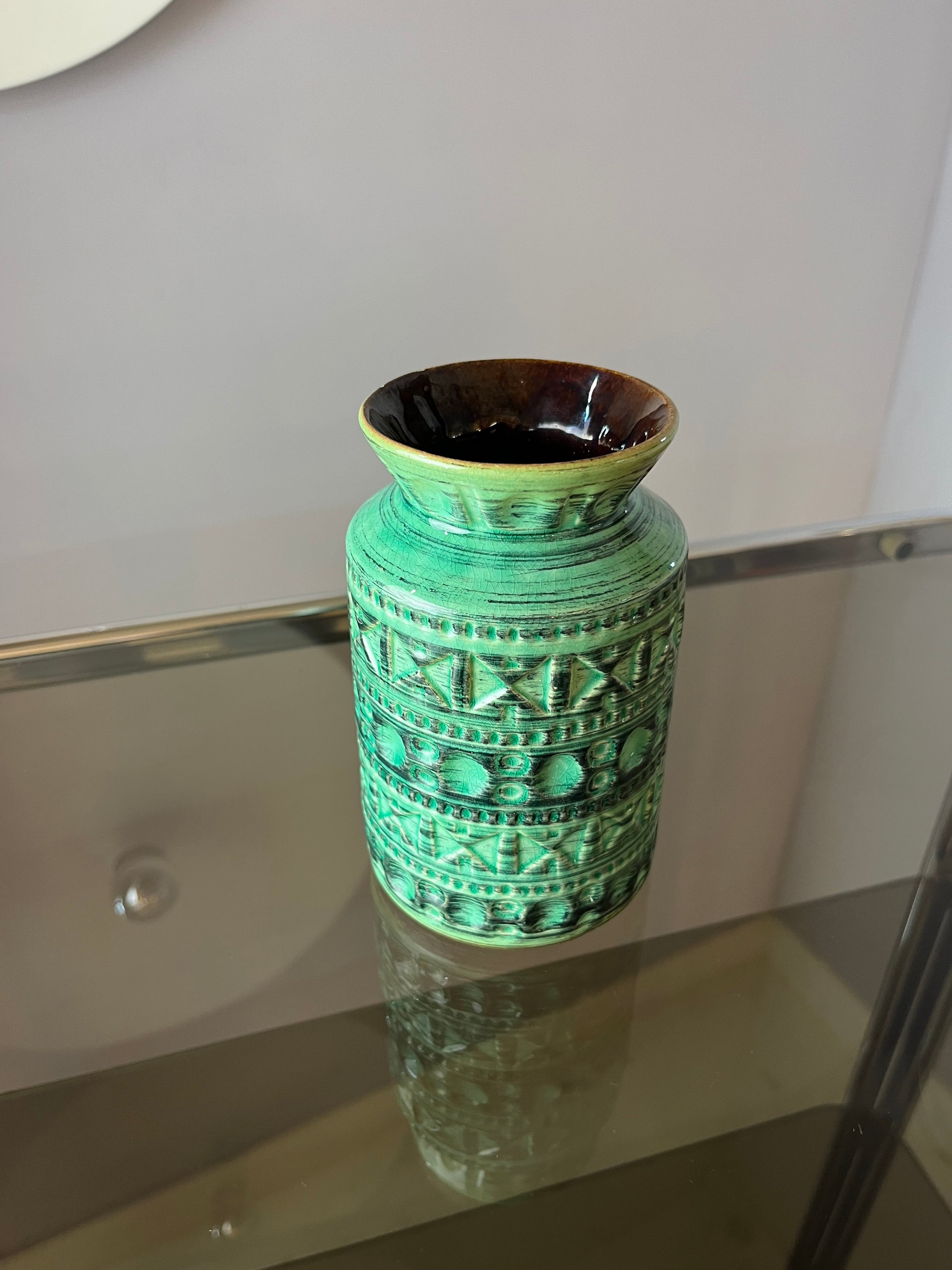 Vase 603-14 grün von Bay Keramik