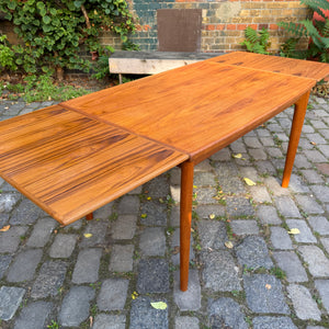 Ausziehbarer Esstisch Teak von Grete Jalk für Glostrup