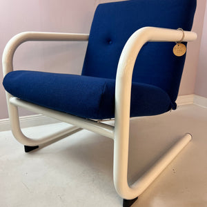 Sessel weiß blau von Friis & Moltke