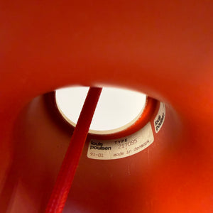 Lamellenlampe PH5 weiß von Poul Henningsen für Louis Poulsen