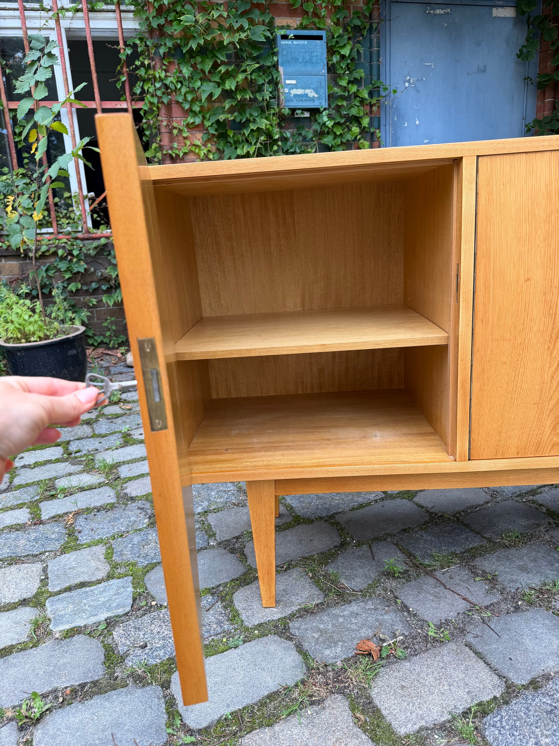 Sideboard Typ 602 Esche von Franz Ehrlich für Hellerau