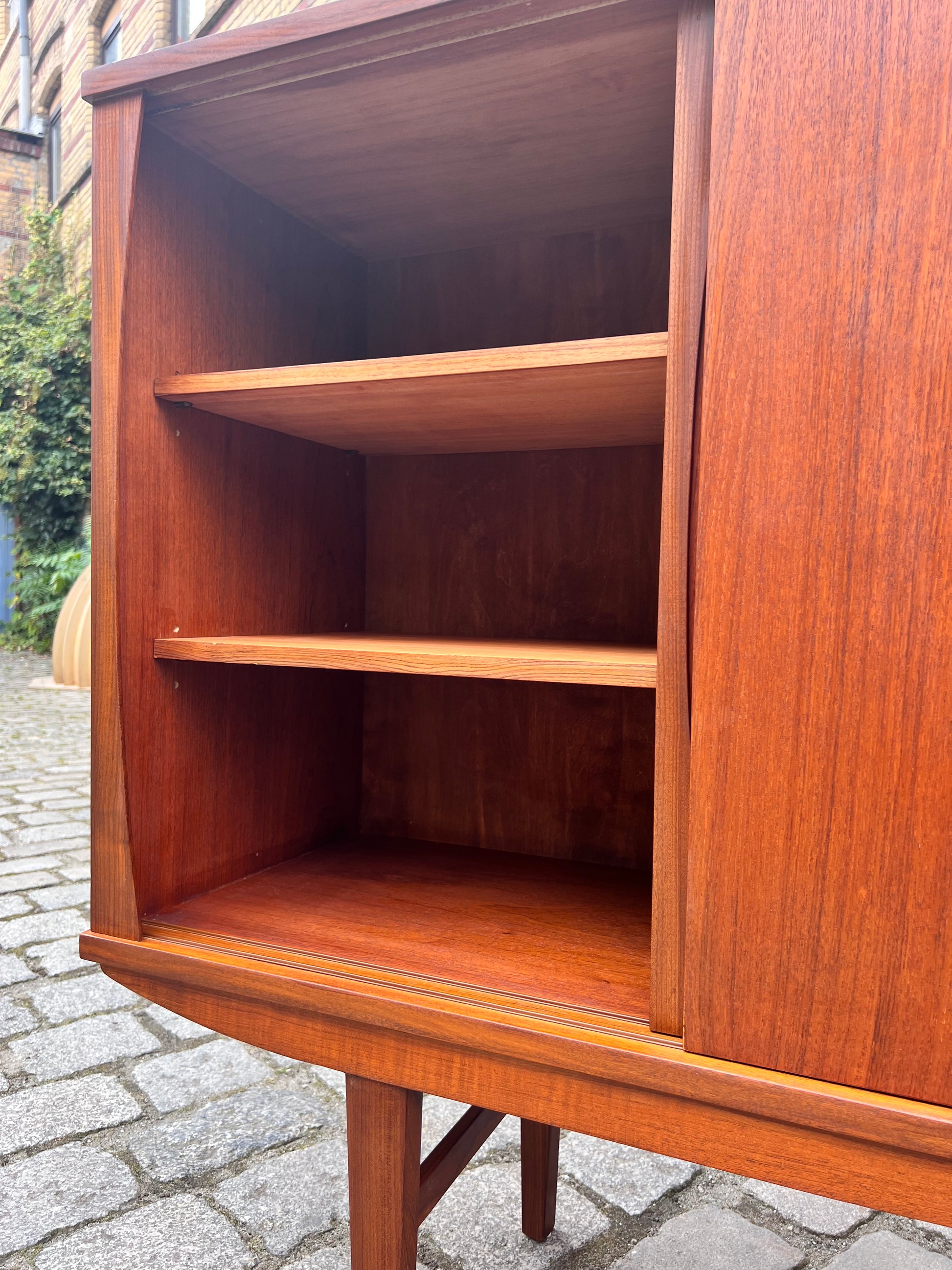 Highboard Teak von Karlit aus Schweden