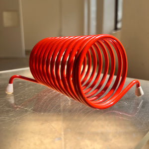 Spiralfederhalter orange 70er