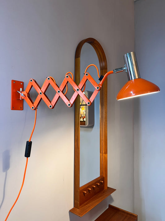 Wandlampe von Hustadt Scherenlampe