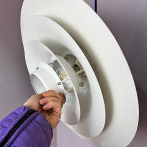 Lamellenlampe weiß von Jeka