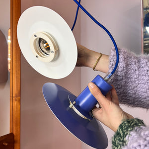 Hängelampen Typ 4020 blau von Lyfa