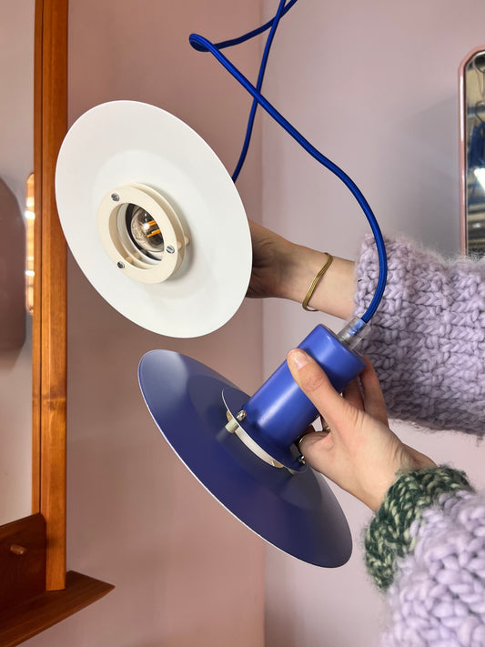 Hängelampen Typ 4020 blau von Lyfa