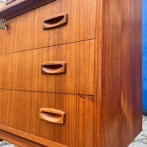 Sekretär Teak aus Dänemark