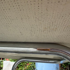 Schreibtisch weiß Fiberglas Chrom von 2 INN Lissone