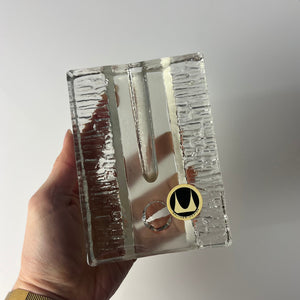 Solifleur Vase von Heiner Düsterhaus für Walther Glas
