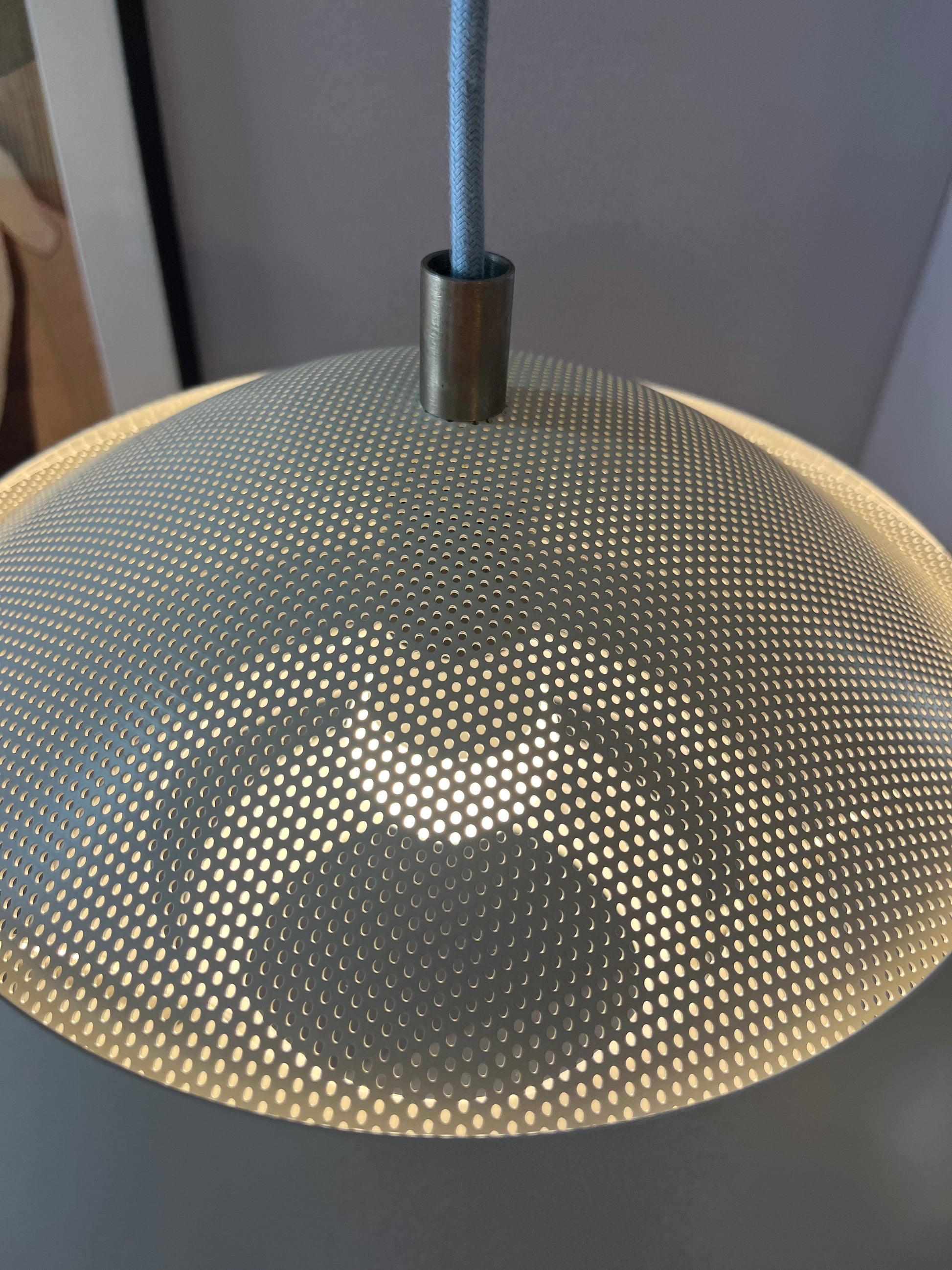 Hängelampe Safari weiß von Christian Hvidt für Nordisk Solar