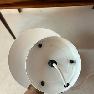 Tischlampe weiß Metall von Jørgen Buchwald  für Laterna Danica