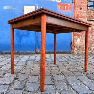 Kleiner ausziehbarer Esstisch Teak aus Dänemark