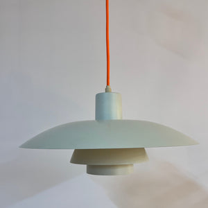 Lamellenlampe PH4 weiß von Poul Henningsen für Louis Poulsen