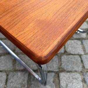 Esstisch Teak & Chrom