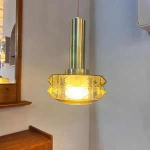 Hängelampe gold Glas von Vitrika