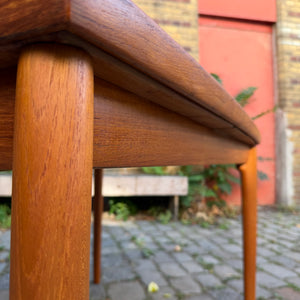 Ausziehbarer Esstisch Teak von Grete Jalk für Glostrup