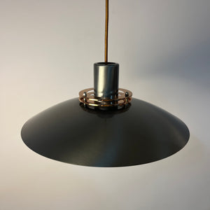 Kleine Lamellenlampe Leto silber kupfer von Top Lamper