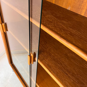Vitrinenschrank Teak von Silkeborg Møbelfabrik
