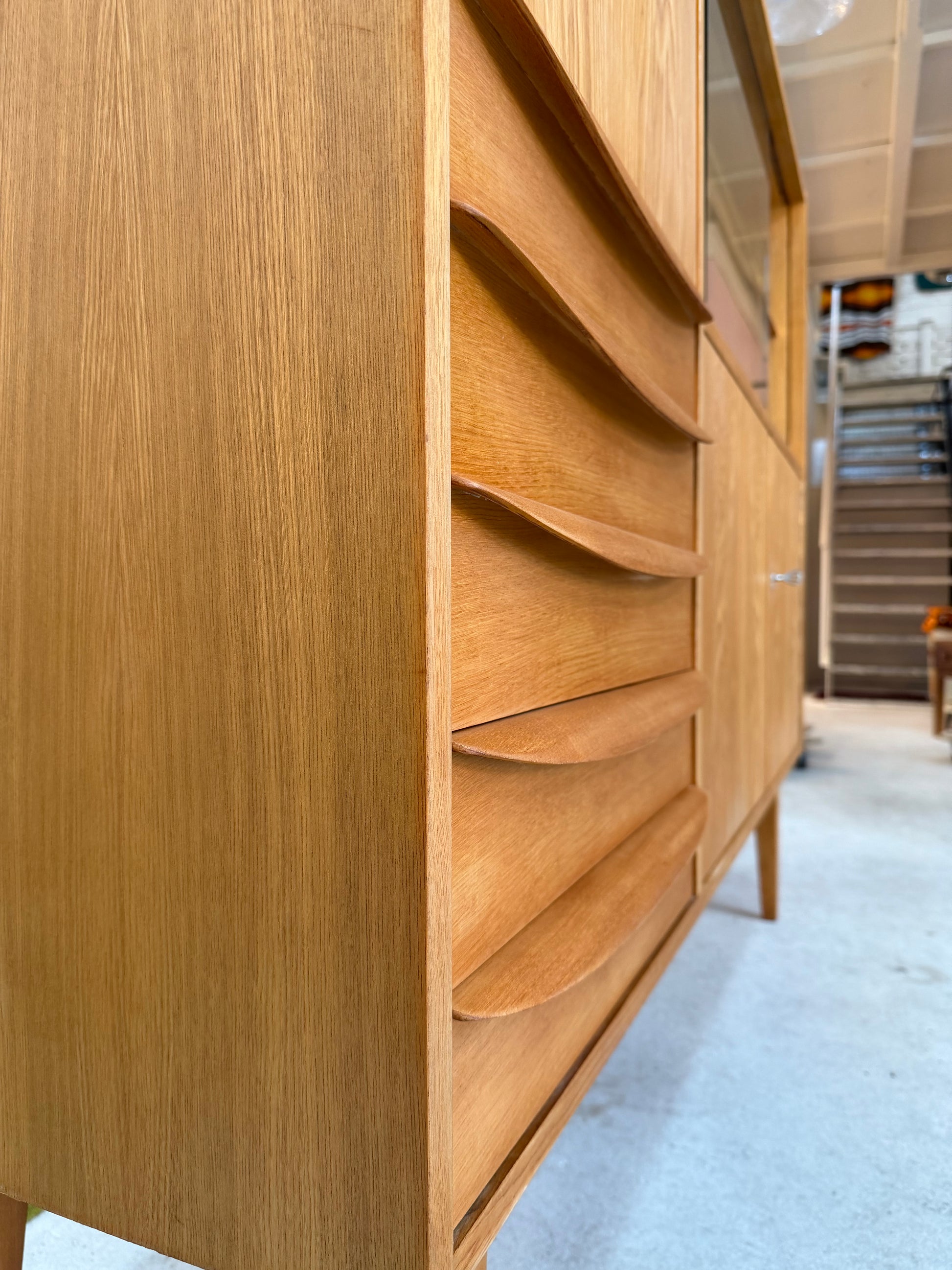 Highboard Typ 602/G Esche von Hellerau