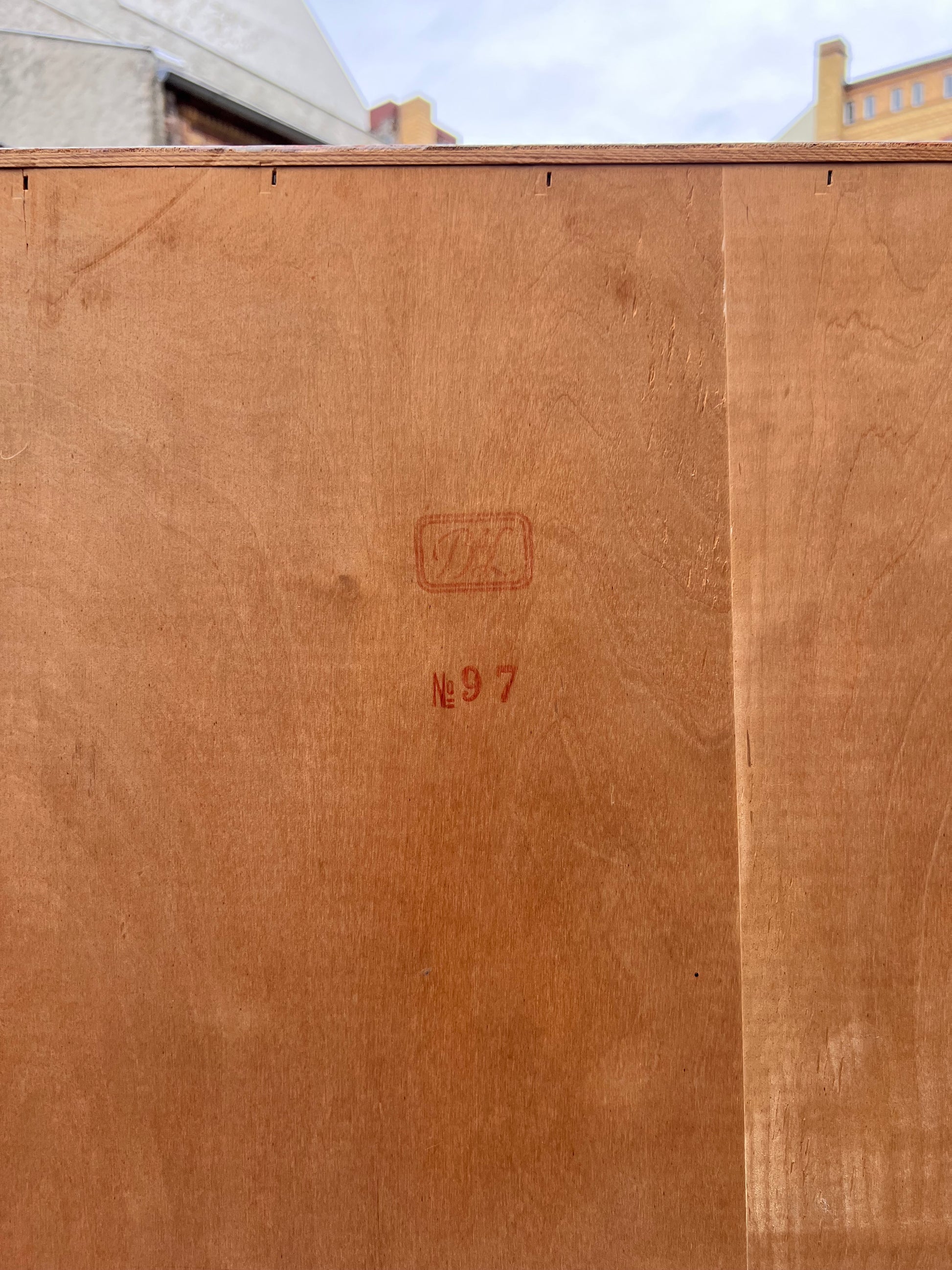 Kommode Teak mit 7 Schubladen aus Dänemark