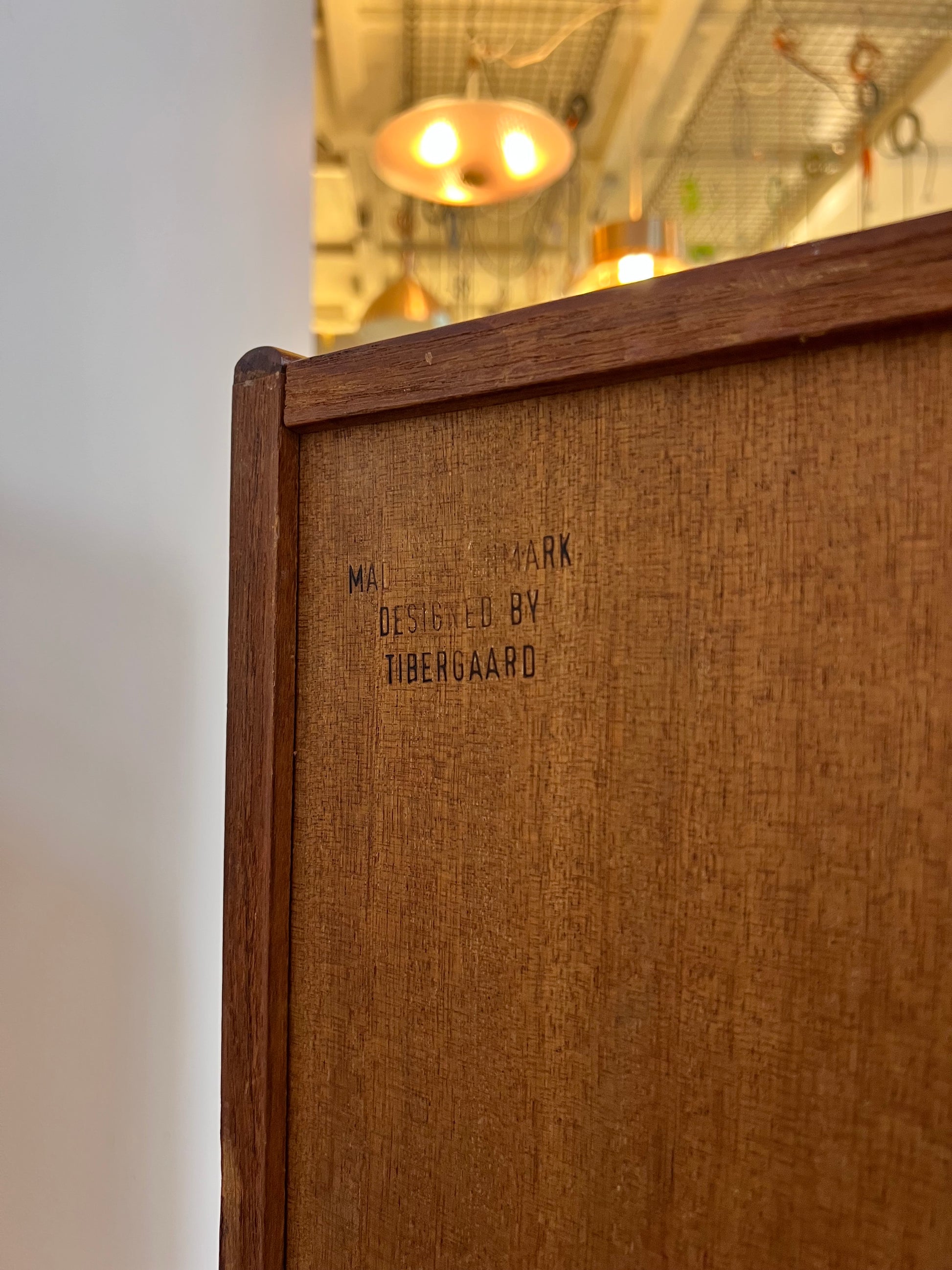 Highboard Teak von Tibergaard aus Dänemark