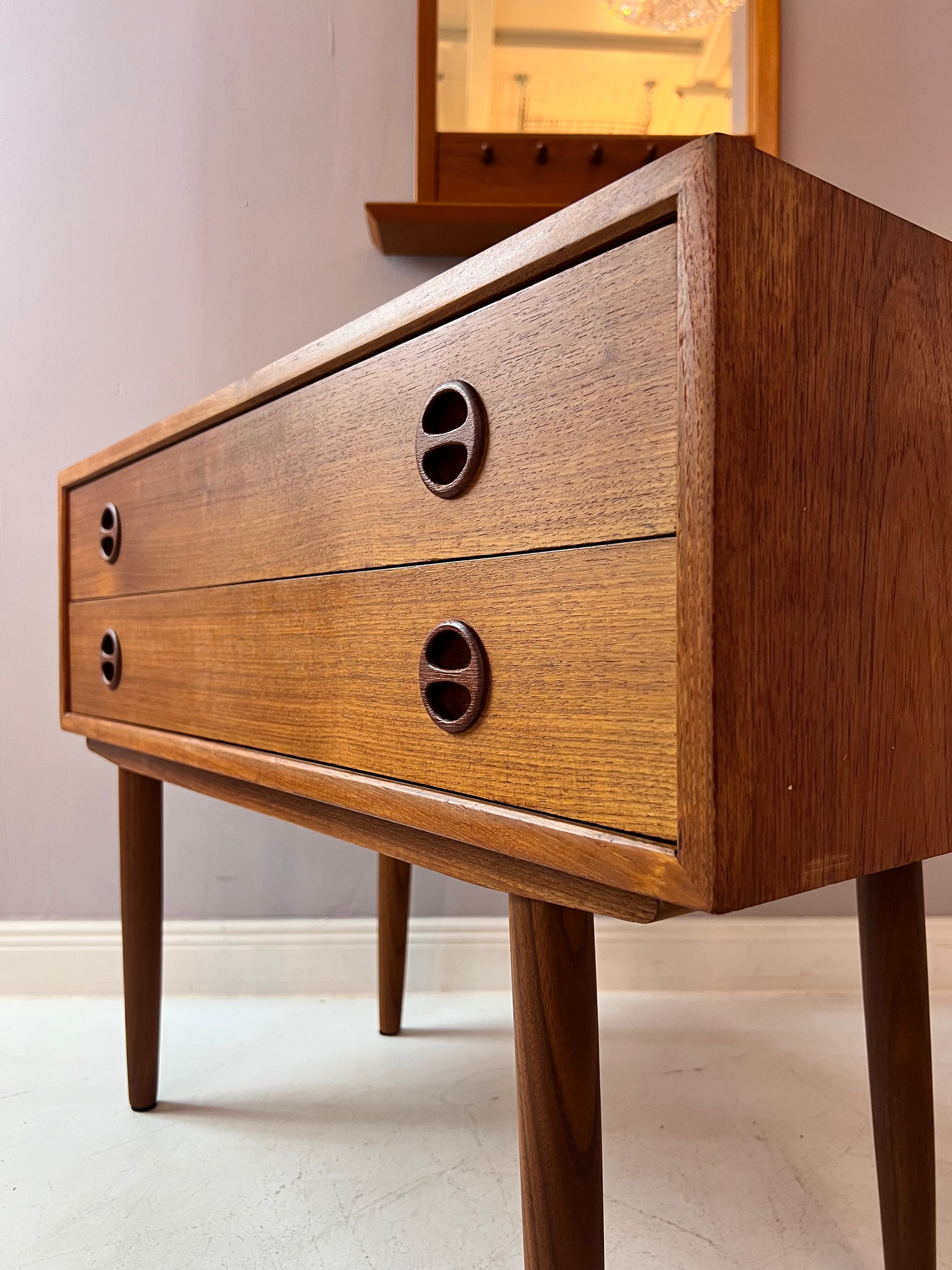 Nachtschrank Teak aus Dänemark