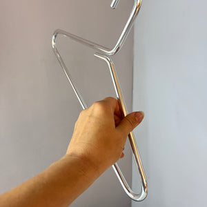 Set: 5x Kleiderbügel Metall 80er