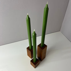Set: Trio Kerzenständer Teak