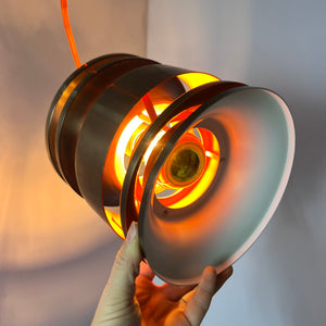 Hängelampe anthrazit orange von Carl Thore