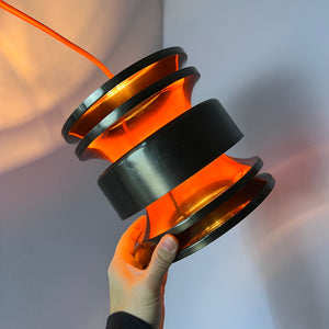Hängelampe anthrazit orange von Carl Thore