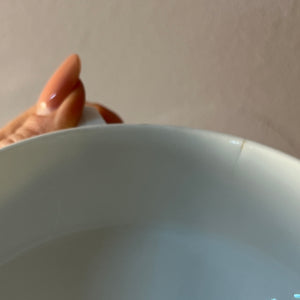 Set: 6x Suppentasse mit Untertasse Modulation Secunda grün von Tapio Wirkkala für Rosenthal