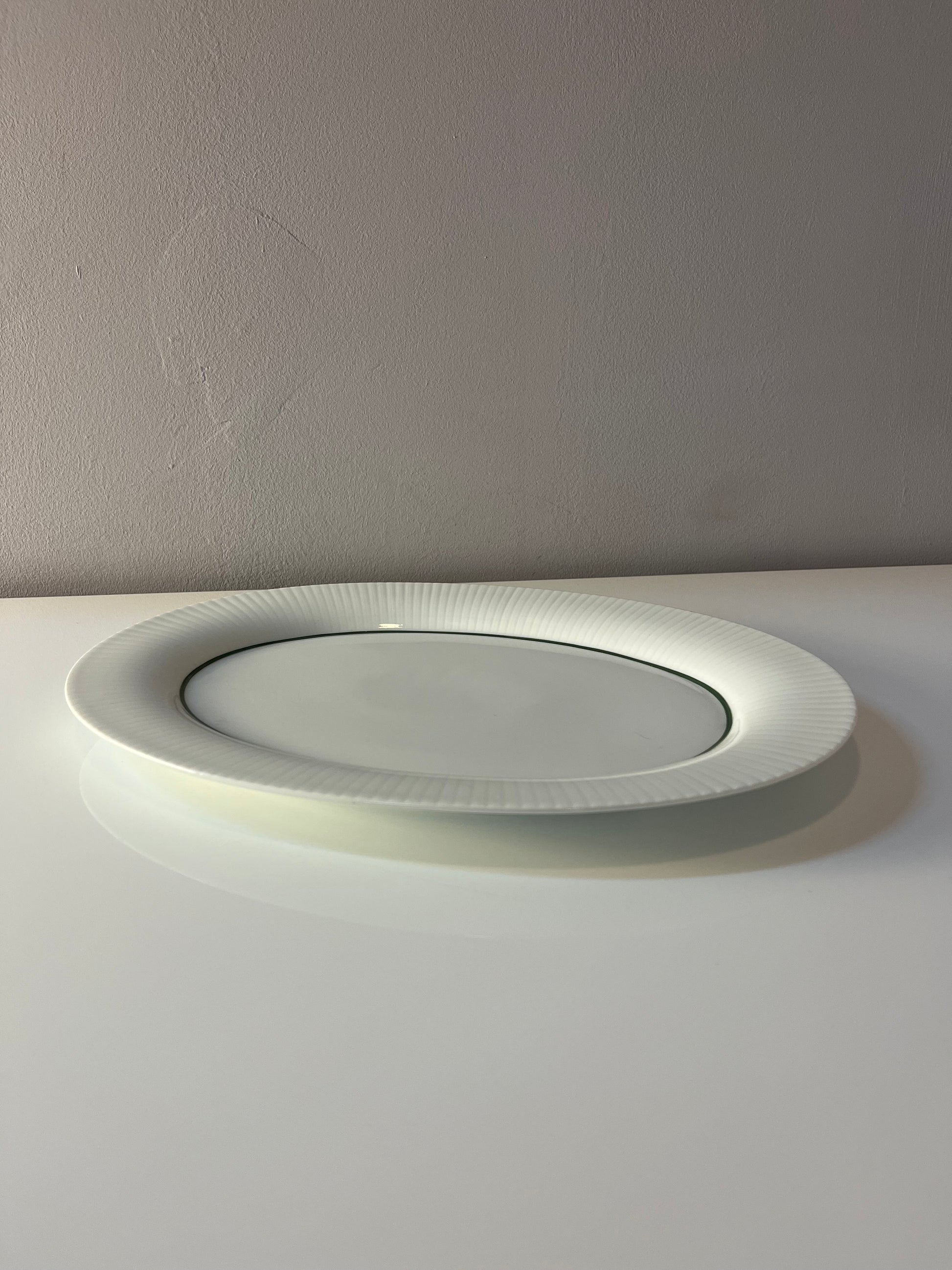 Servierplatte Modulation Secunda grün von Tapio Wirkkala für Rosenthal