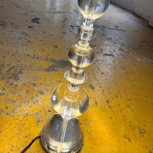 hohe Tischlampe 70er Jahre