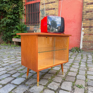 Fernsehvitrine Sapelli-Mahagoni mit drehbare Platte